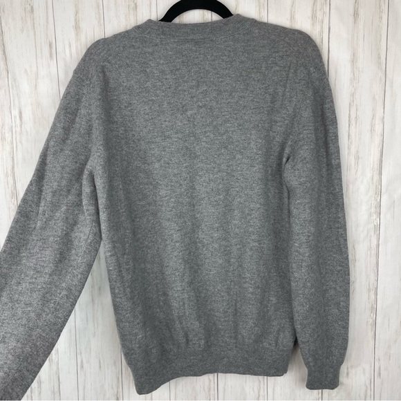 Hugo Boss gray merino wool sweater XL - Picture 7 of 7